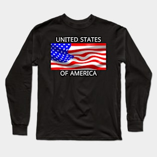 American Flag Long Sleeve T-Shirt